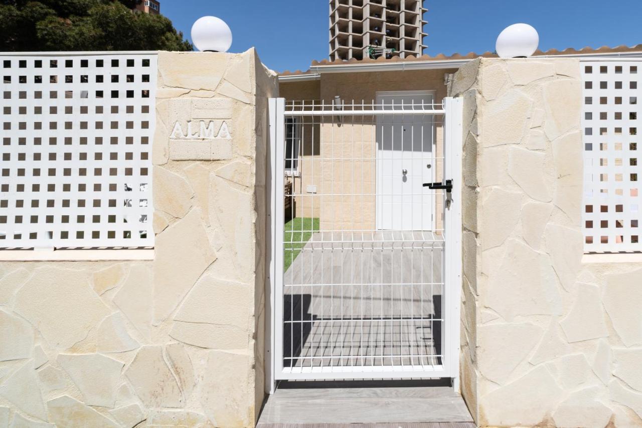 貝尼多姆Apartamento Alma Con Terreno Privado Y Parking Compartido - A 800M De Playa Poniente别墅 外观 照片